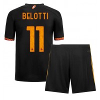 Koszulka piłkarska AS Roma Andrea Belotti #11 Strój Trzeci dla dzieci 2023-24 tanio Krótki Rękaw (+ Krótkie spodenki)